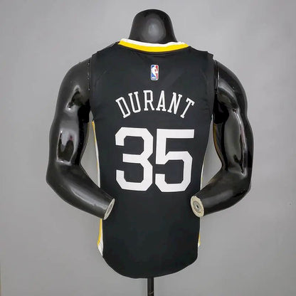 Camisa Kevin Durant com gola V preta, versão jogador, masculina – Edição Statement