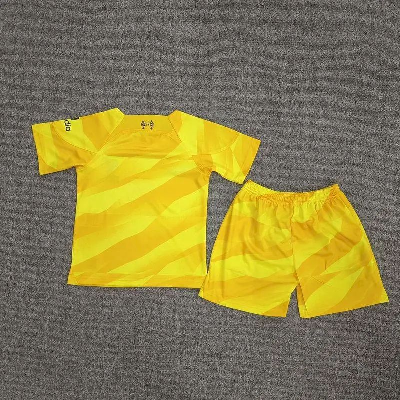 Liverpool 2023/24 Goalkeeper Kids Kit