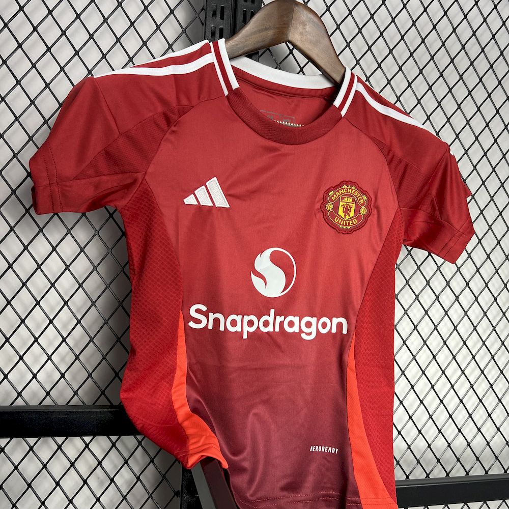 Kids Manchester United 2024/25 Home Kit