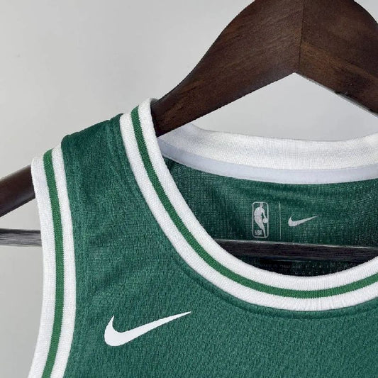 Youth Jayson Tatum Green Team Jersey