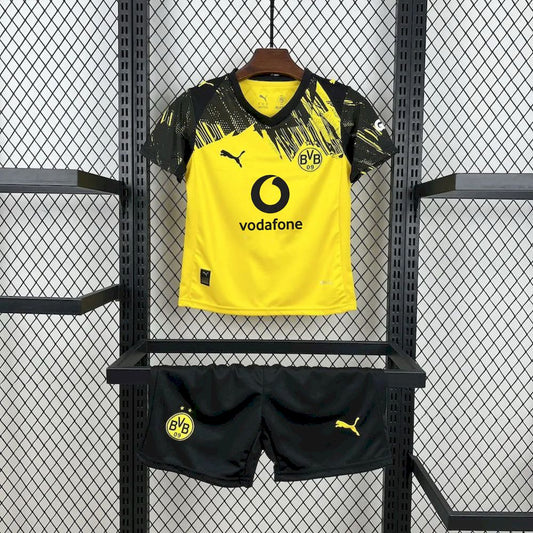 Borussia Dortmund 2025/26 Home Kids Kit 2
