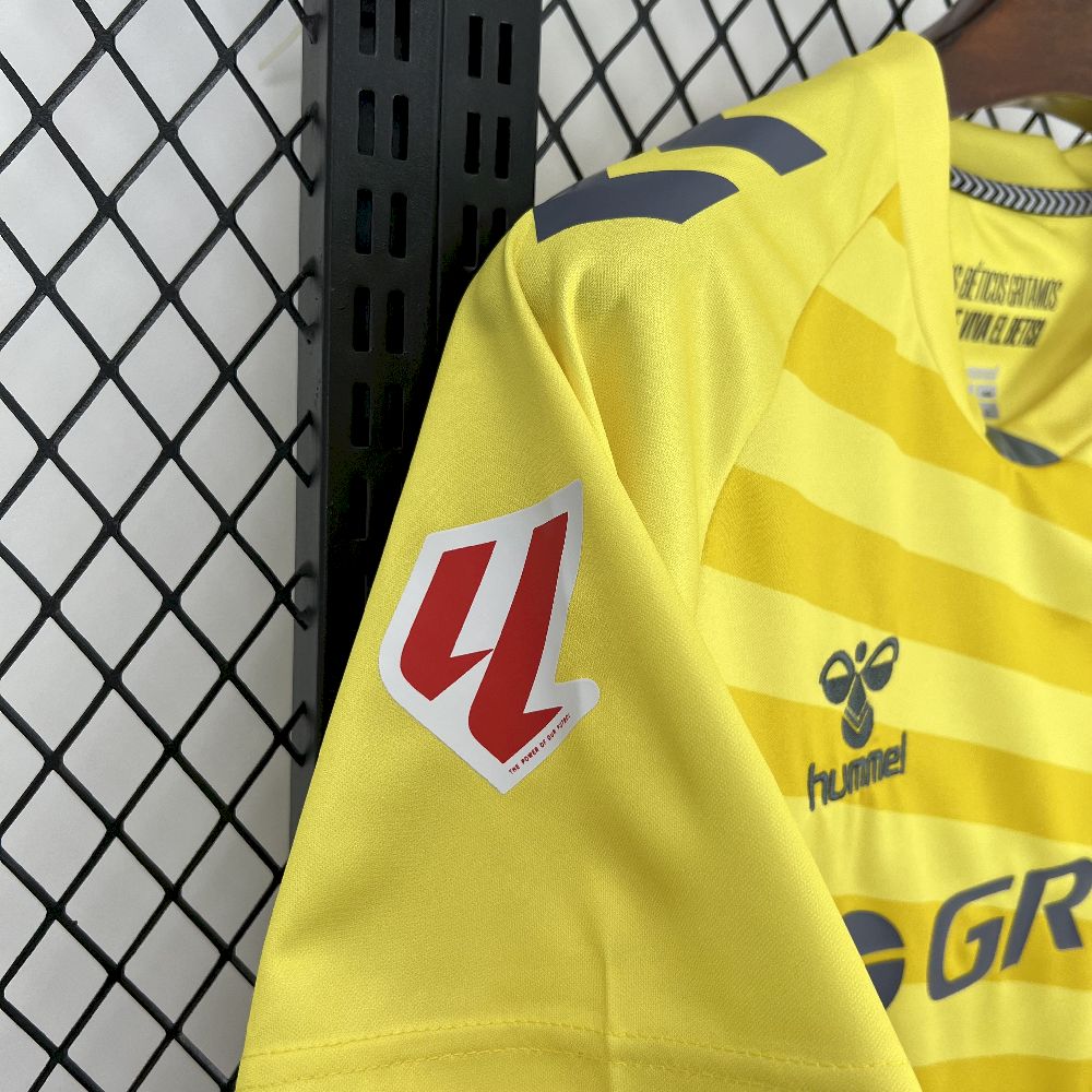 Real Betis 2025/26 Yellow Goalkeeper Jersey