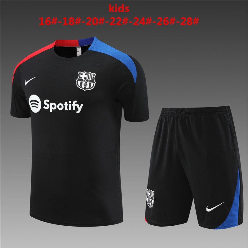 Camisa e short infantil Barcelona 2024/25 14001