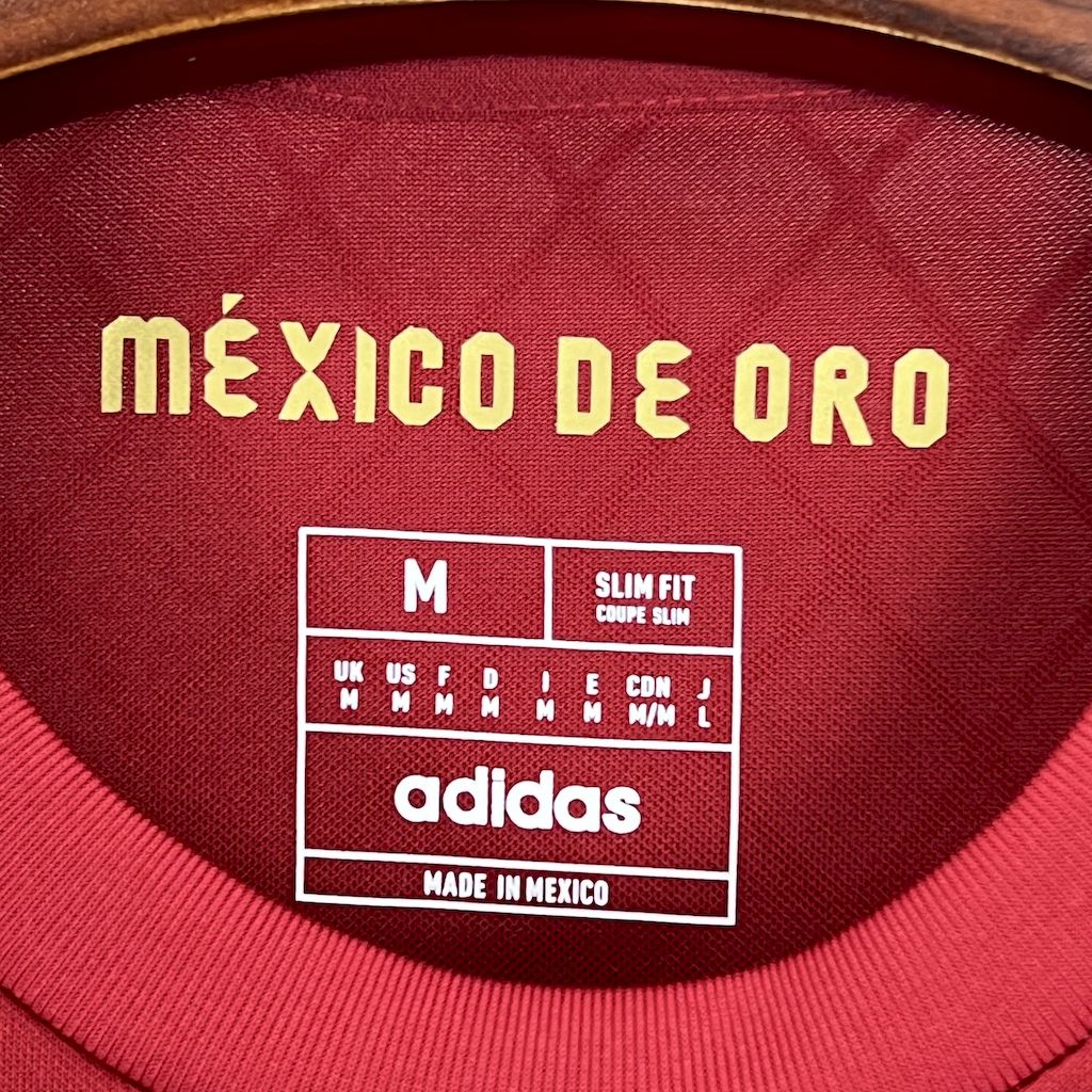 Camisa México 2025/26 Ouro-Vermelha