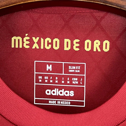 Camisa México 2025/26 Ouro-Vermelha