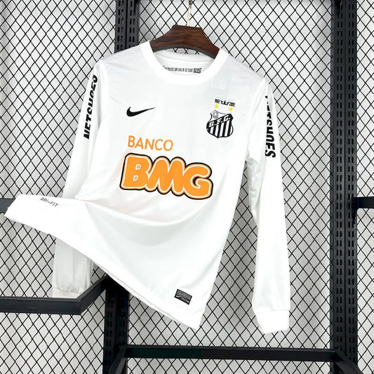 Camisa retrô Santos 2011/12 Home mangas compridas