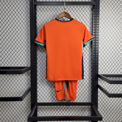Holanda 2024/25 Euro Home Kit Infantil