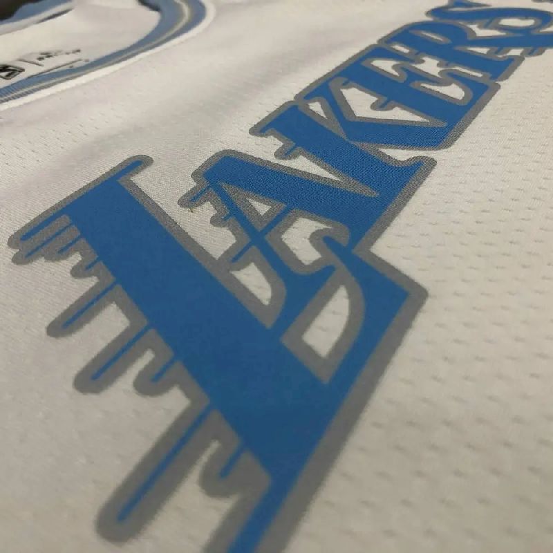 Men’s LeBron James White Player Version Jersey – City Edition