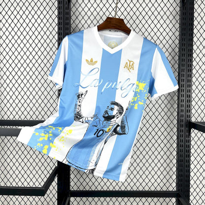 Argentina 2024/25 Adidas 50Th Anniversary Messi Jersey