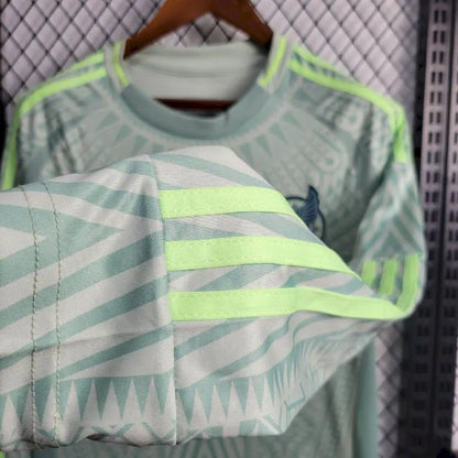 Men's Mexico 202425 Away Long Sleeve Jersey