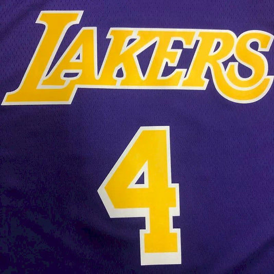 Camisa masculina Rajon Rondo 2020-21 roxa Swingman versão jogador – Edição Statement