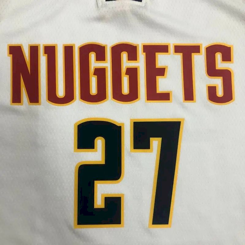 Camisa Jamal Murray Branca Swingman Versão Jogador Masculina – Edição Associação