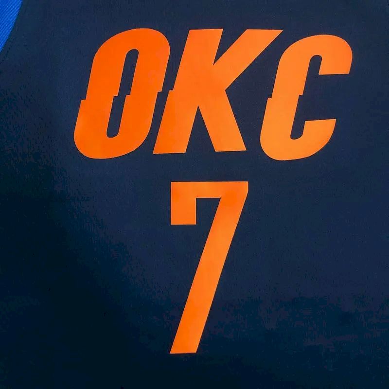 Camisa masculina Carmelo Anthony Swingman azul marinho – Edição Statement