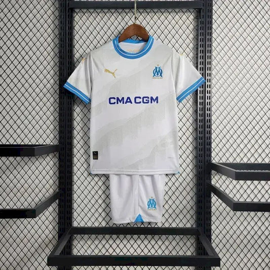 Olympique de Marseille 2023/24 Home Kids Kit