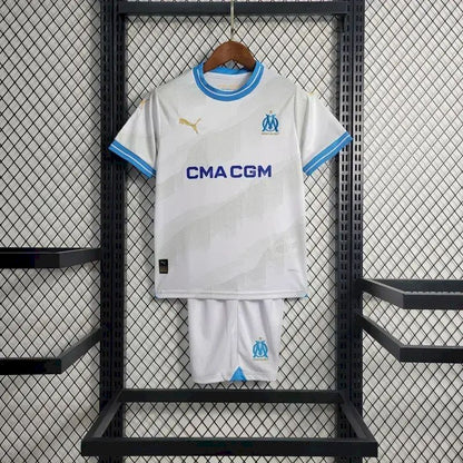 Olympique de Marseille 2023/24 Home Kids Kit