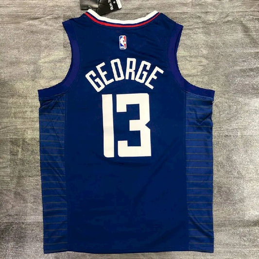 Men’s Paul George Royal 2020-21 Player Version Jersey – Icon Edition