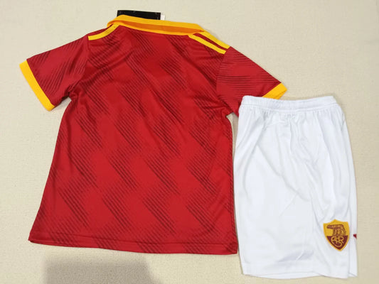 As Roma 2024/25 Home Kids Kit