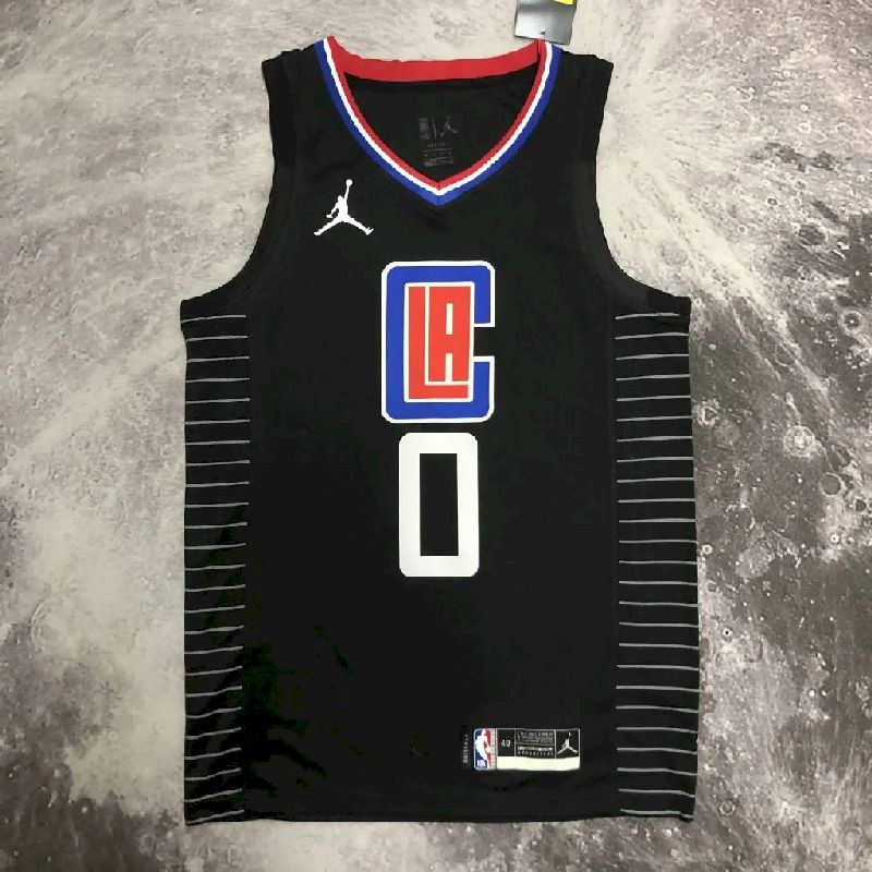 Camisa preta masculina Russell Westbrook Team – Edição Statement