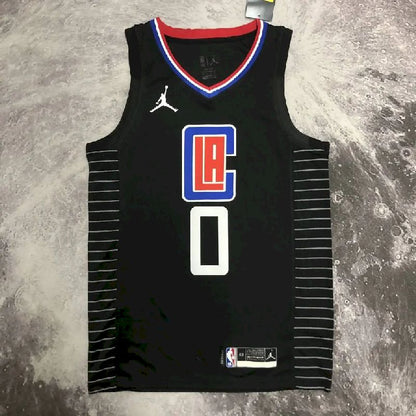 Camisa preta masculina Russell Westbrook Team – Edição Statement