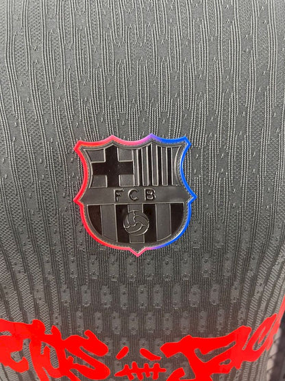 Barcelona 2024/25 Travis Scott Edition Long Sleeves Jersey Player Version