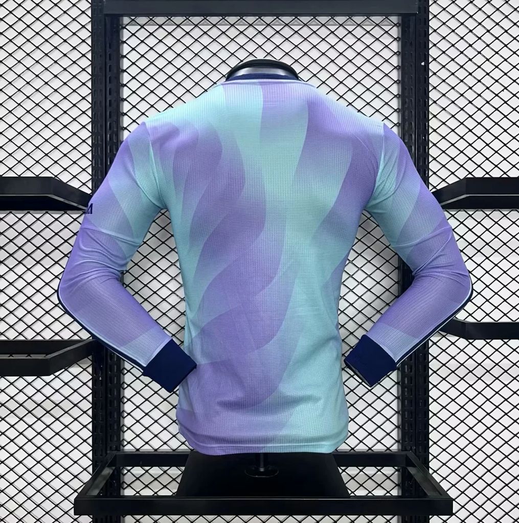 Men's Arsenal 2024/25 Third Long Sleeves Jersey Player Version