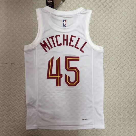 Men’s Donovan Mitchell White Home Team Jersey