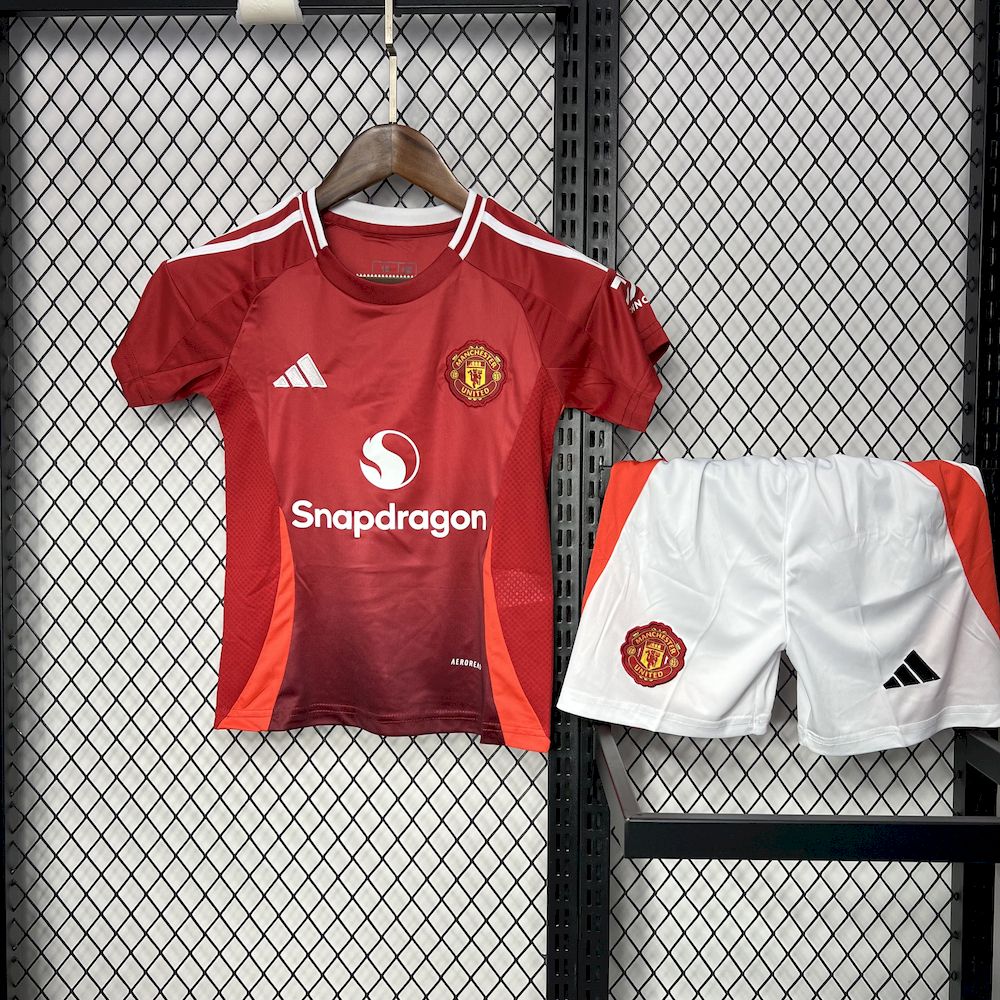 Kids Manchester United 2024/25 Home Kit