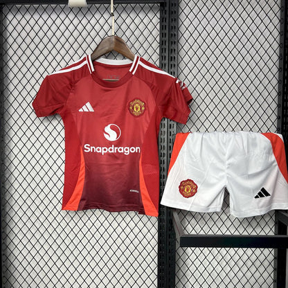 Kids Manchester United 2024/25 Home Kit
