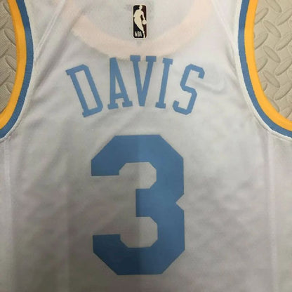 Men’s Anthony Davis White Retro Team Jersey