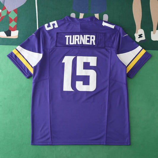 Jersey NFL Minnesota Vikings Dallas Turner 15