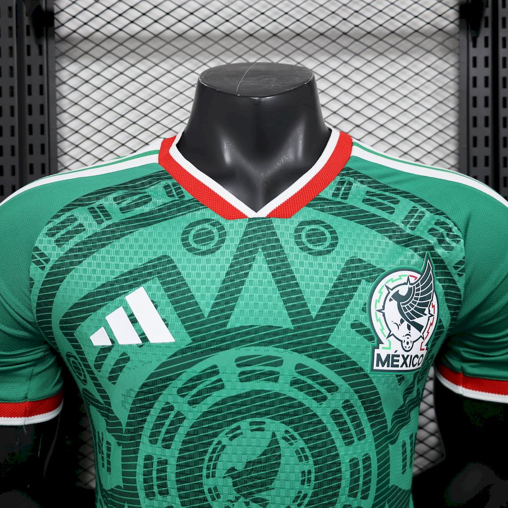 Men's Mexico 2026 World Cup Home Jersey Player Version