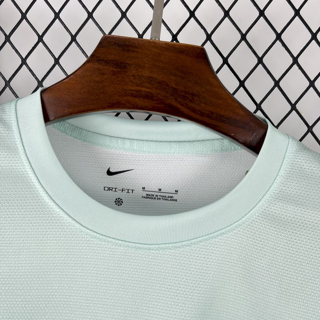 Brazil 2025/26 Green And White Jersey