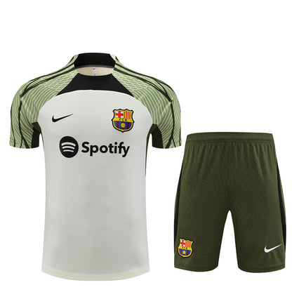 Camisa e short de treino adulto do Barcelona 2023/24 14001