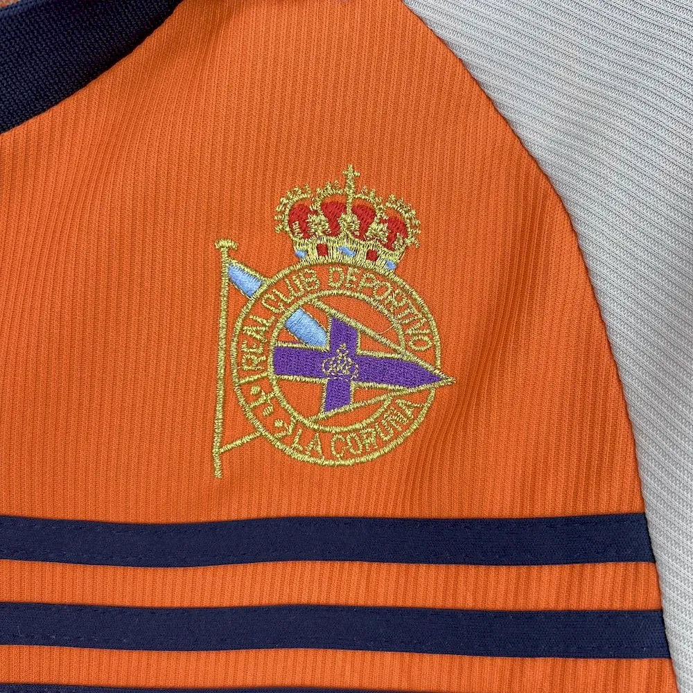 Terceira camisa retrô do Deportivo La Coruña 1998/99