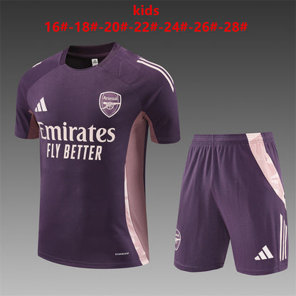 Camisa e short infantil de treino do Arsenal 2024/25 14001