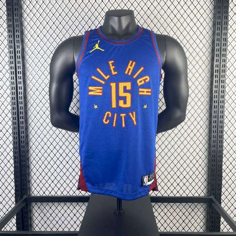 Men’s Nikola Jokic Blue Team Jersey – Statement Edition