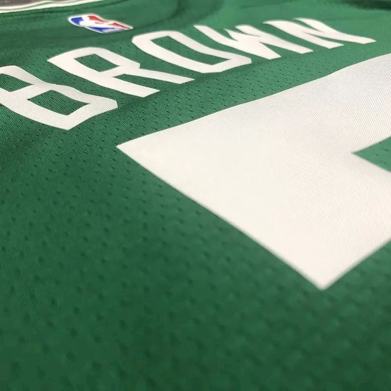 Camisa Jaylen Brown Masculina Verde Versão Jogador - Edição Ícone
