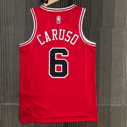 Camisa vermelha masculina Alex Caruso Team – Edição de 75º aniversário