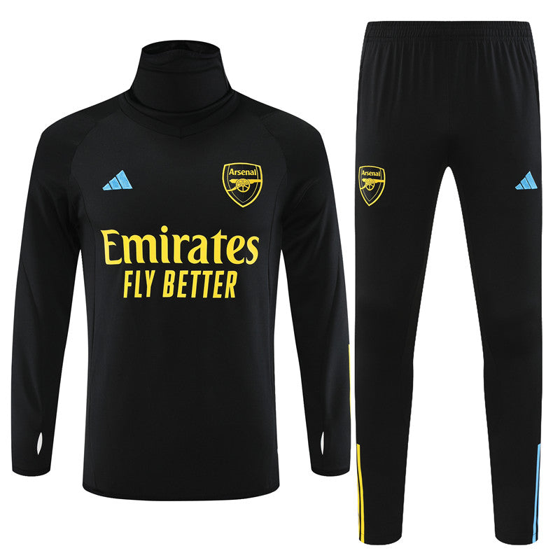 Suéter e calça Arsenal 2023/24 com zíper e meio zíper 14001