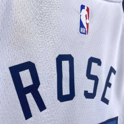 Camisa Derrick Rose Home Team Branca Masculina 2023