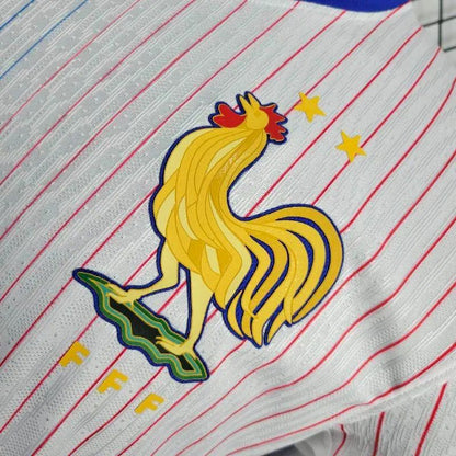 Men's France 2024/25 Away Jersey Player Version