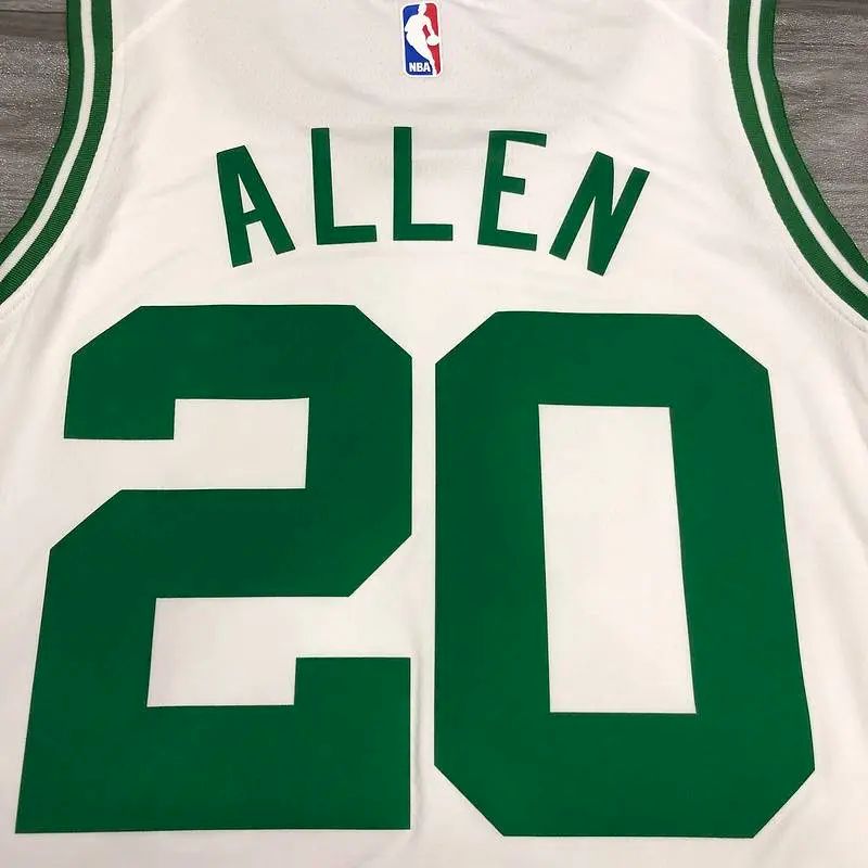 Camisa Ray Allen White Masculina Versão Jogador - Edição Associação