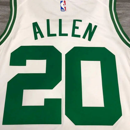 Camisa Ray Allen White Masculina Versão Jogador - Edição Associação