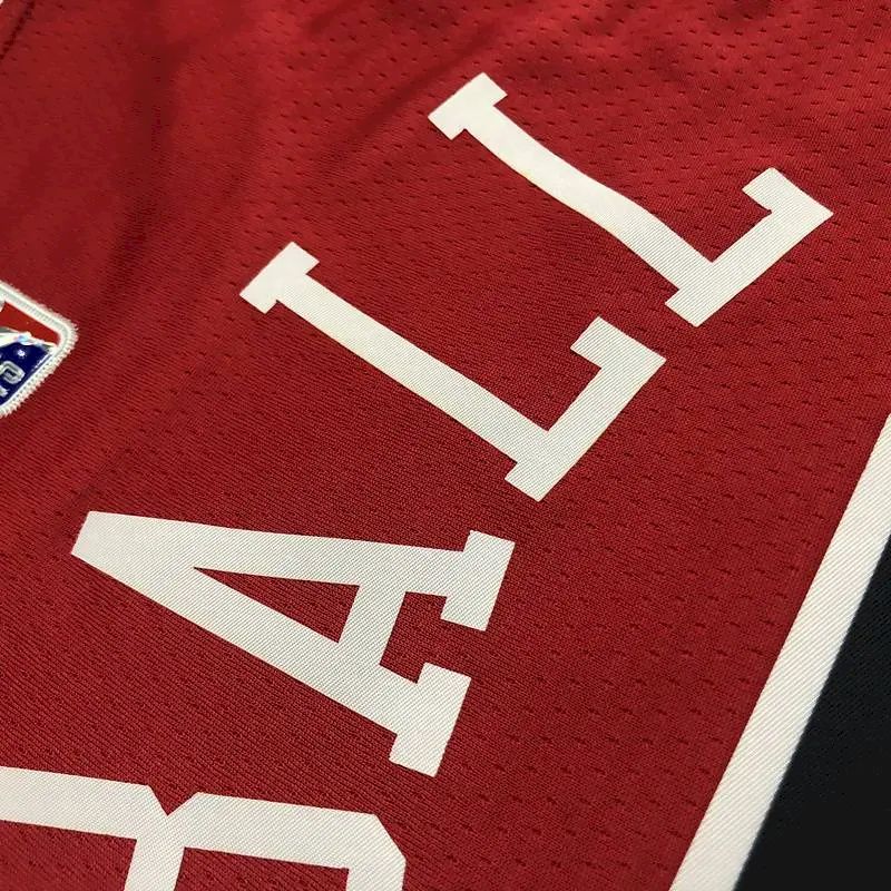 Camisa masculina vermelha da Lonzo Ball Team – Edição de 75º aniversário