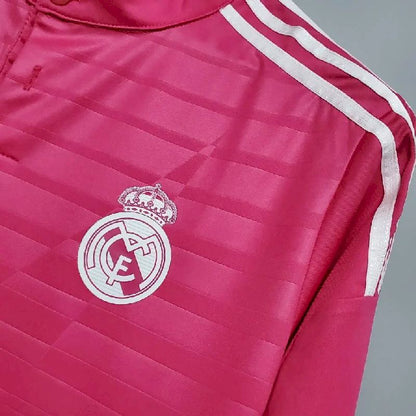 Camisa retrô de manga comprida reserva do Real Madrid 2014/15
