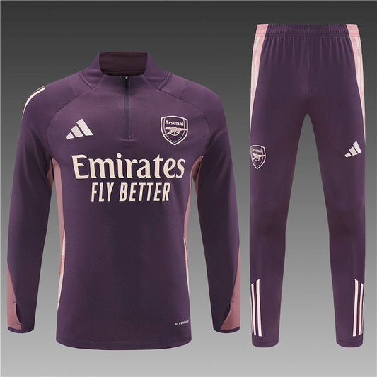 Suéter e calça Arsenal 2024/25 com zíper 14001