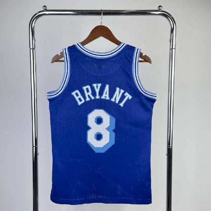 Camisa masculina M&amp;N Kobe Bryant azul retrô 1996/97