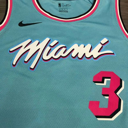 Camisa Dwyane Wade Azul Masculina Versão Jogador – Edição Clássica Retro