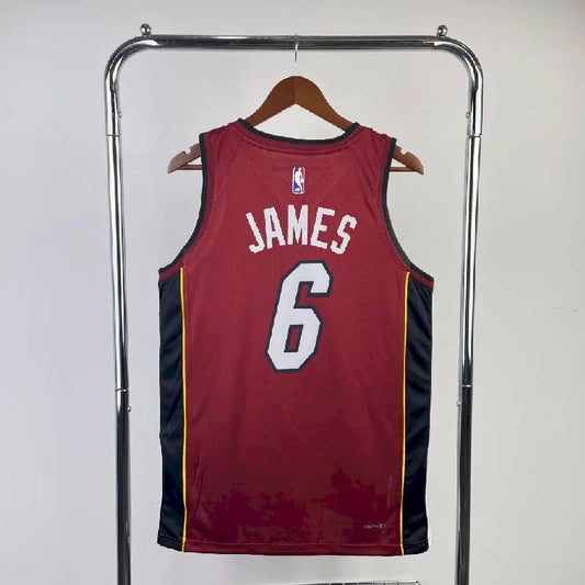 Camisa vermelha masculina do LeBron James – Edição Statement