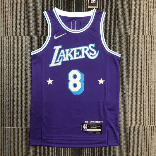 Camisa roxa masculina do time Kobe Bryant – Edição City do 75º aniversário